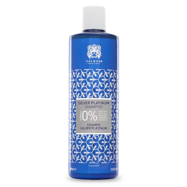 Valquer Champu Silver Platinium Sulfatos 0%  400 ml.