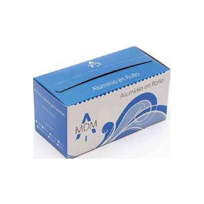 ROLLO PAPEL ALUMINIO PLATA...