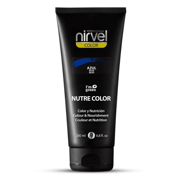 Nirvel Mascarilla color Azul 200 ml
