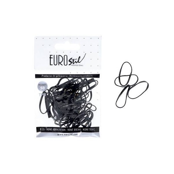 BOLSA DE 50 GOMAS NEGRAS TPU