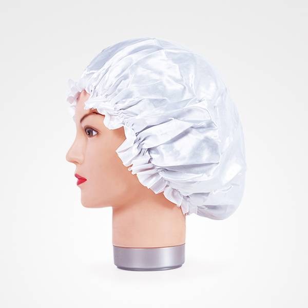 Gorro de Saten Anti Frizz Blanco Slepping Thin Cap