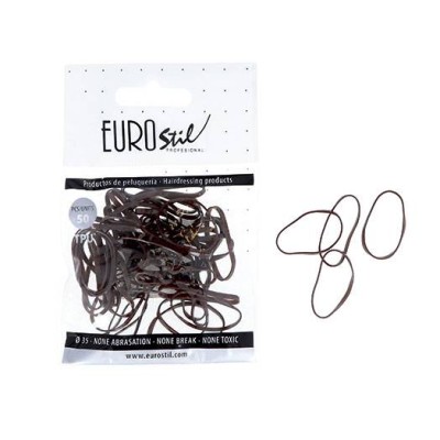 BOLSA DE 50 GOMAS MARRONES TPU