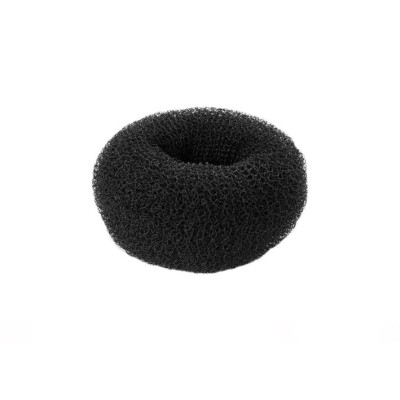 RELLENO MOÑO CIRCULAR NEGRO
